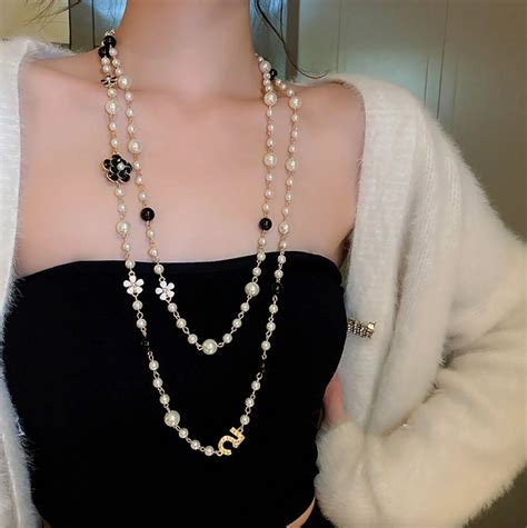 coco chanel necklace dupe|coco chanel jewelry original.